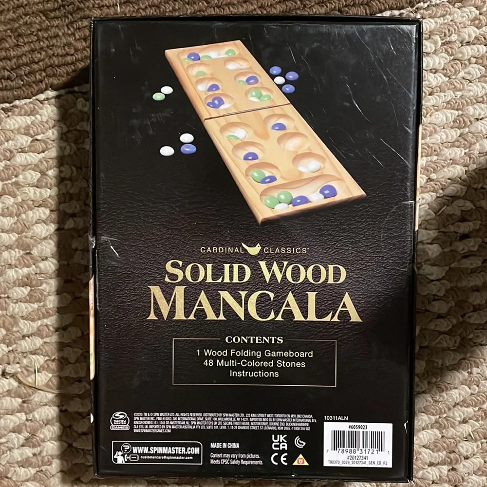 Brand new never used mancala board never opened - Picture 2 of 2